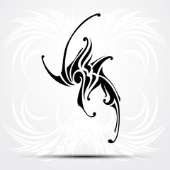 Tribal tattoo. Vector illustration