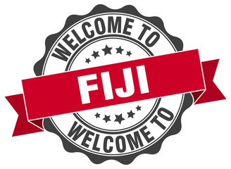 Fiji round ribbon seal