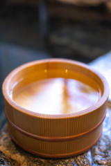 日本の温泉　和風イメージ