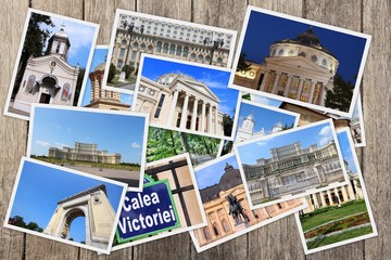 Fototapeta na wymiar Bucharest landmarks