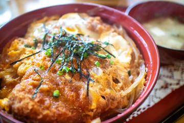 日本のカツ丼