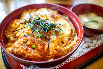 日本のカツ丼