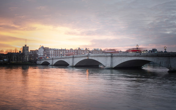 London- Putney Bridge between Putney & Fulham in south west London