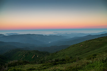 Fototapeta premium Summer of Akita Prefecture Hachimantai