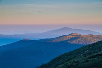 Obraz premium Summer of Akita Prefecture Hachimantai