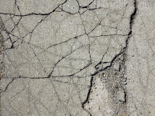 Obraz premium crack concrete floor texture