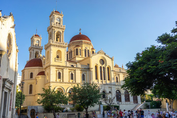 basilica iraclion crete greece