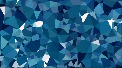 blue abstract low polygon geometric background with triangles for texture and wallpaper
