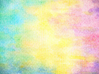 colorful watercolor painting on paper illustration hand drawn design