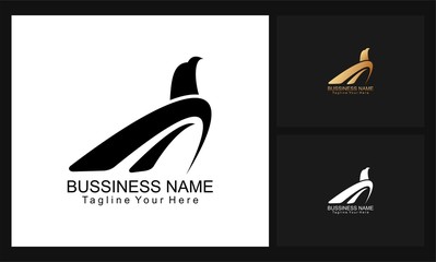 emblem eagle icon bussiness logo