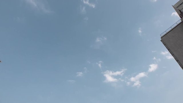 OJI,  TOKYO,  JAPAN - CIRCA APRIL 2019 : Scenery of RESIDENTIAL APARTMENT area in Oji city.  This area is famous for HUGE APARTMENT BUILDINGS in Tokyo.