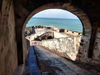 Fototapeta na wymiar Forts San Juan Puerto Rico