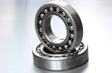 Steel Ball bearing background