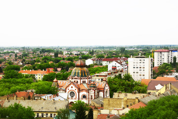 Fototapeta premium panoramic view of old town in gdansk poland