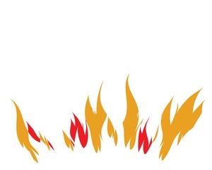 Fire flame Logo Template illustration
