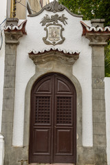 Fototapeta na wymiar Colonial door at Olinda, Brazil