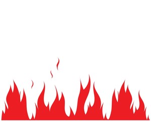 Fire flame Logo Template illustration