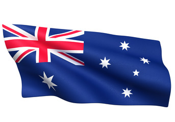 オーストラリア 国旗 比率1:2