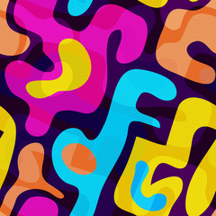 Graffiti Background seamless pattern