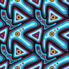 Fototapeta na wymiar psychedelic abstract graffiti background