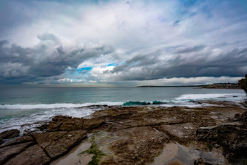 Obraz premium rock coast of the sea