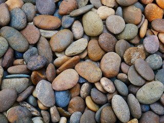 stones background,pebbles on the beach