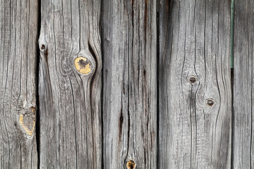 Old grungy gray wooden wall