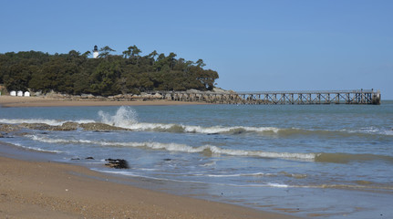 Estacade Plage des Dames, Noirmoutier, France