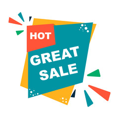 Sale banner template design, Big sale special offer. end of season special offer banner. vector illustration.