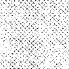 Black Abstract Grunge Texture, Dotted Vector on White Background, Monochrome Halftone Grungy