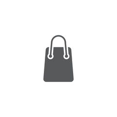 shopping bag icon vector design isolated white background