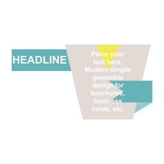 Creative abstract design decorated background.