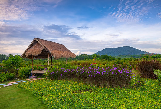 Wonderful Garden View at batam bintan indonesia