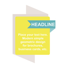 Creative abstract design decorated background.