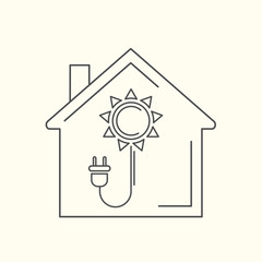 Real Estate vector logo design template. House abstract concept icon.