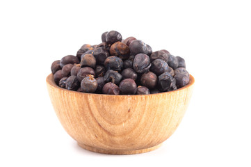 Bowl Full of Dried Juniper Berries