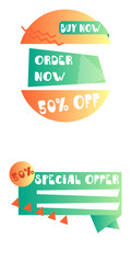 Super Sale, Mega. this weekend special offer banner, up to 25% off. Vector illustration.