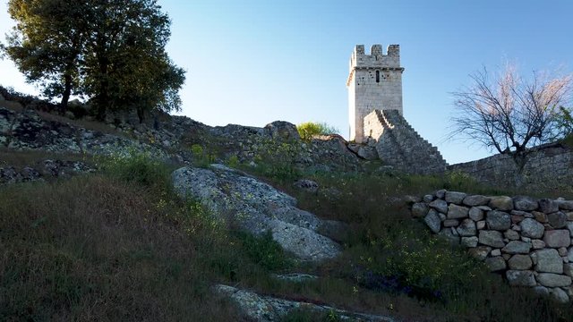 View of Numao Castle. Council of Vila Nova de Foz Coa. Portugal. Douro Region.