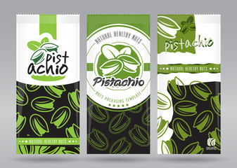 Pistachio packaging set