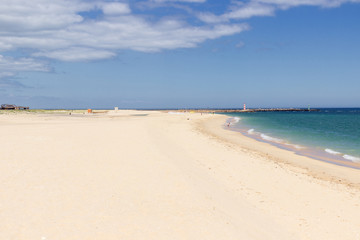 Ilha Deserta in Faro in Algarve (Portugal)