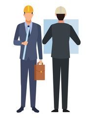 Construction teamwork avatar