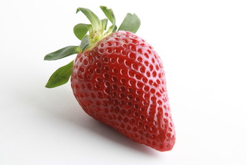 strawberry on colorful background