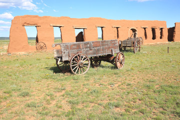 Fototapeta na wymiar Fort Union National Monument in New Mexico, USA