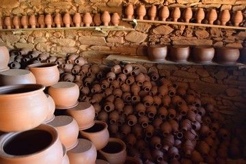 Pottery workshop, pottery