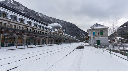 Canfranc train station