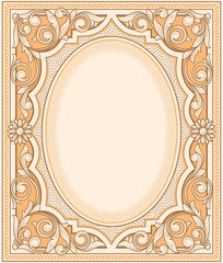 Vintage ornate decorative design
