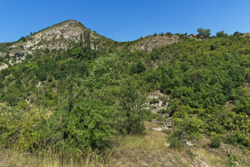 Rock formation The Stone Dolls of Kuklica near town of Kratovo, Republic of North Macedonia