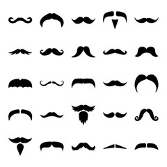 Mustache Icon Set