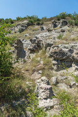 Rock formation The Stone Dolls of Kuklica near town of Kratovo, Republic of North Macedonia