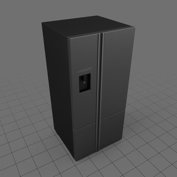 Double door refrigerator
